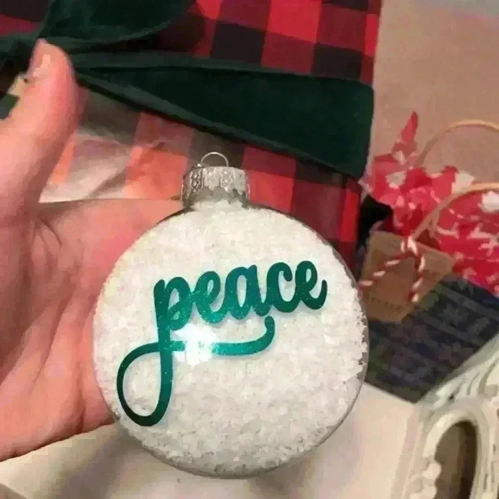 NWOT Peace Ornament - free w any purchase